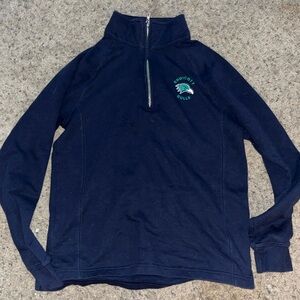 Navy Blue Endicott College Crewneck